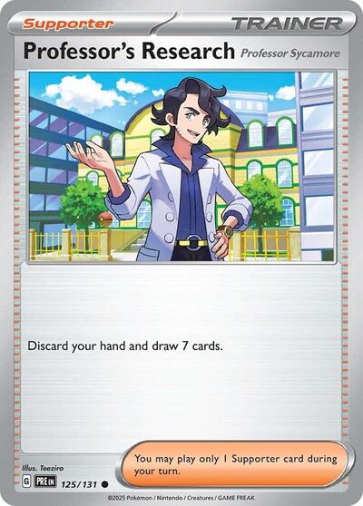 PRE: Professor's Research [Professor Sycamore] (Reverse Holofoil)