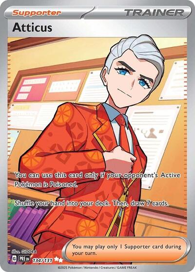 PRE: Atticus - 134/131 (Holofoil)
