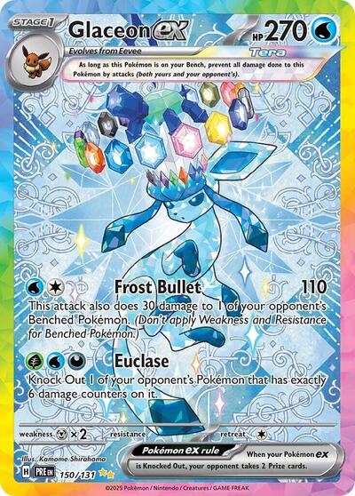 PRE: Glaceon ex - 150/131 (Holofoil)