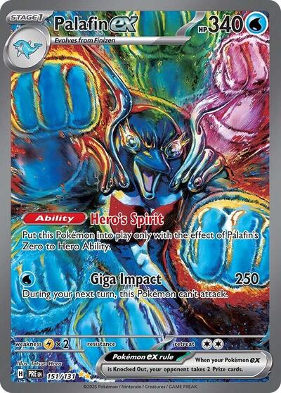 PRE: Palafin ex (Holofoil)