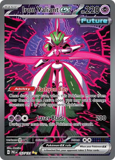 PRE: Iron Valiant ex (Holofoil)