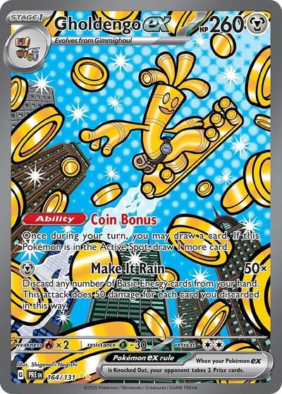 PRE: Gholdengo ex (Holofoil)