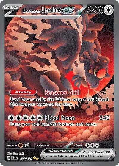 PRE: Bloodmoon Ursaluna ex (Holofoil)