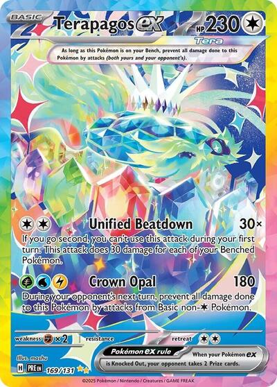PRE: Terapagos ex - 169/131 (Holofoil)
