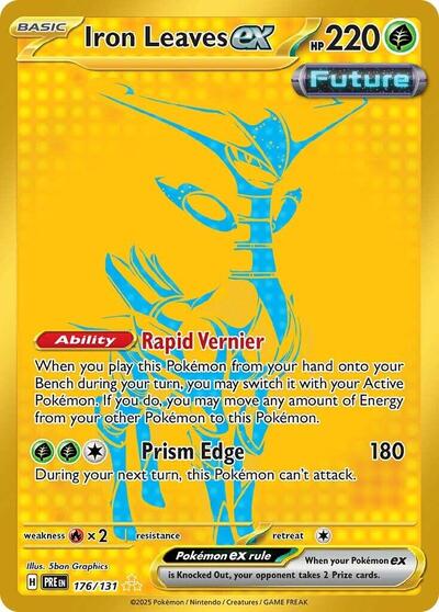 PRE: Iron Leaves ex (Holofoil)