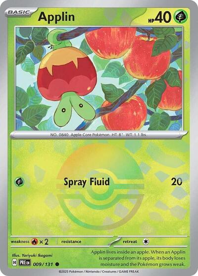 PRE: Applin (Poke Ball Pattern) (Holofoil)