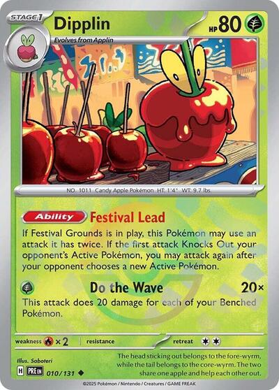 PRE: Dipplin (Poke Ball Pattern) (Holofoil)