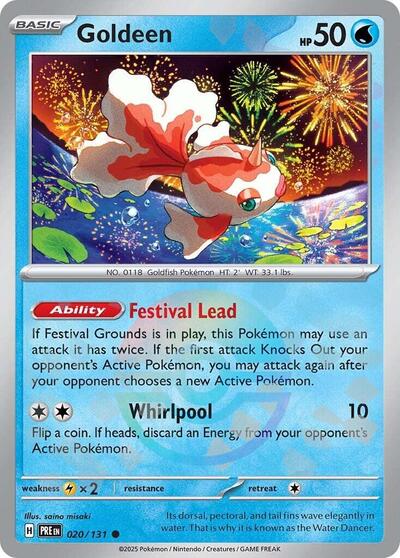 PRE: Goldeen (Poke Ball Pattern) (Holofoil)
