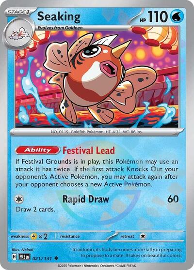 PRE: Seaking (Poke Ball Pattern) (Holofoil)