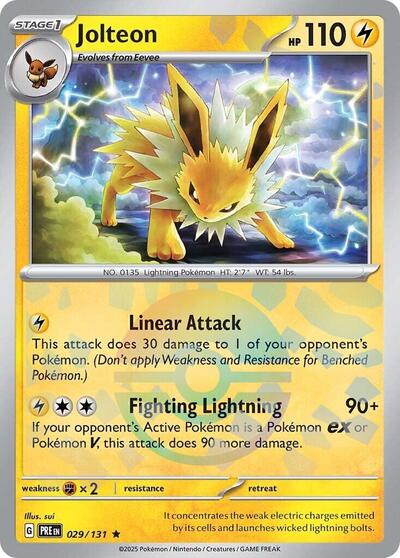 PRE: Jolteon (Poke Ball Pattern) (Holofoil)