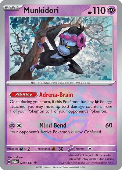 PRE: Munkidori (Poke Ball Pattern) (Holofoil)
