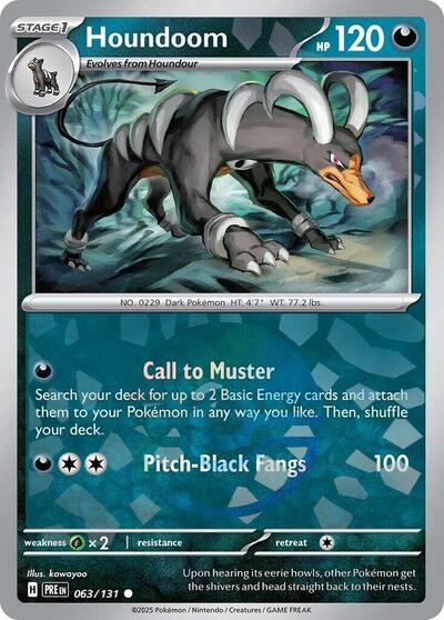 PRE: Houndoom (Poke Ball Pattern) (Holofoil)