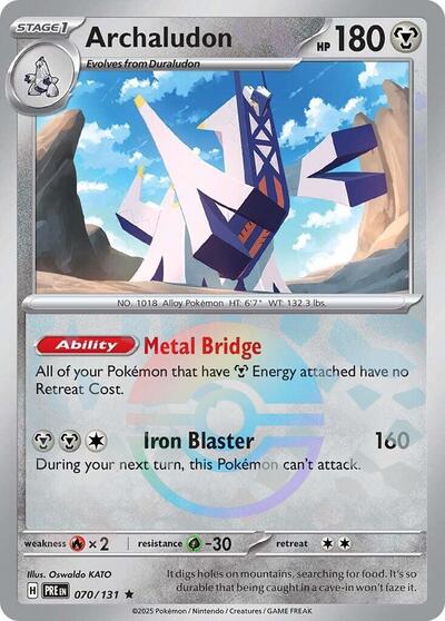 PRE: Archaludon (Poke Ball Pattern) (Holofoil)