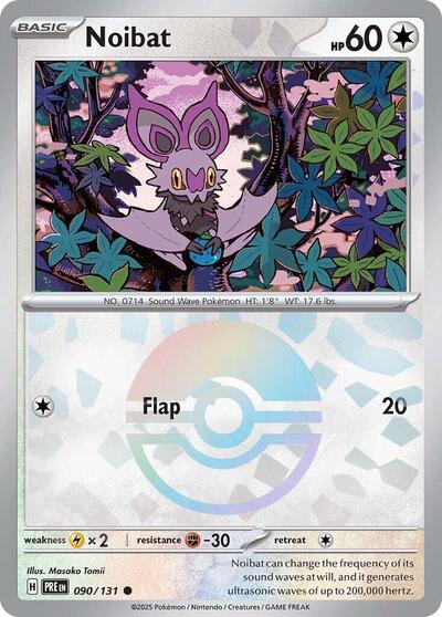PRE: Noibat (Poke Ball Pattern) (Holofoil)