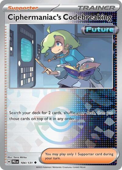 PRE: Ciphermaniac's Codebreaking (Poke Ball Pattern) (Holofoil)