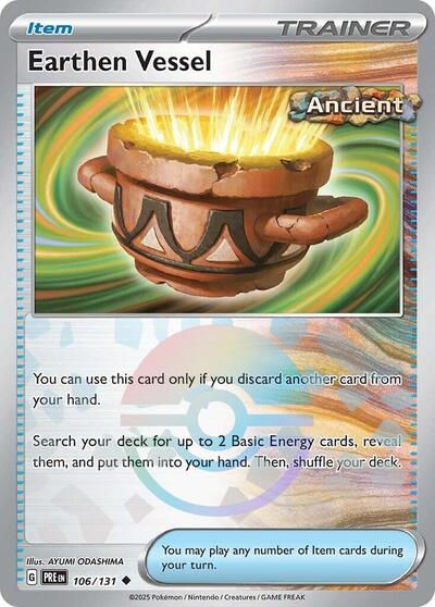 PRE: Earthen Vessel (Poke Ball Pattern) (Holofoil)
