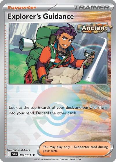 PRE: Explorer's Guidance (Poke Ball Pattern) (Holofoil)