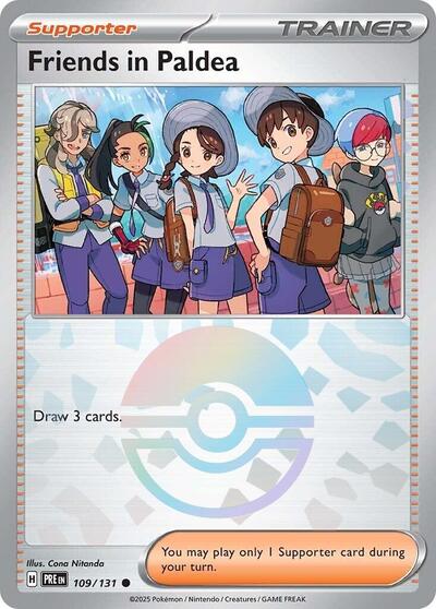 PRE: Friends in Paldea - 109/131 (Poke Ball Pattern) (Holofoil)