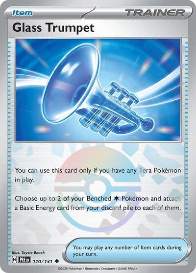 PRE: Glass Trumpet (Poke Ball Pattern) (Holofoil)