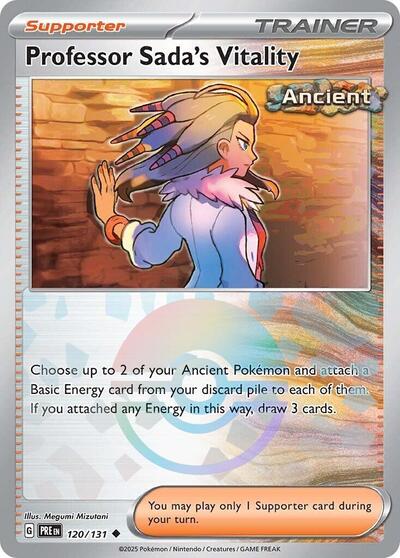 PRE: Professor Sada's Vitality (Poke Ball Pattern) (Holofoil)