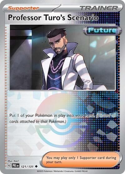 PRE: Professor Turo's Scenario (Poke Ball Pattern) (Holofoil)