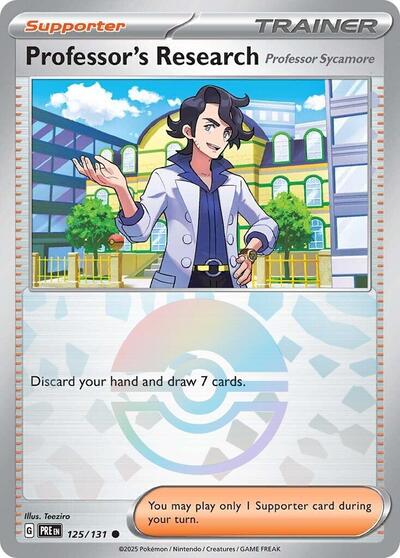PRE: Professor's Research [Professor Sycamore] (Poke Ball Pattern) (Holofoil)