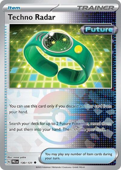 PRE: Techno Radar (Poke Ball Pattern) (Holofoil)