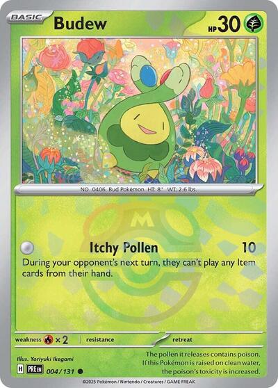 PRE: Budew (Master Ball Pattern) (Holofoil)