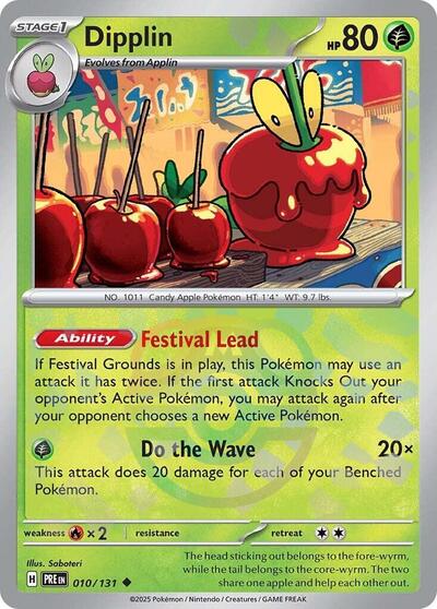 PRE: Dipplin (Master Ball Pattern) (Holofoil)