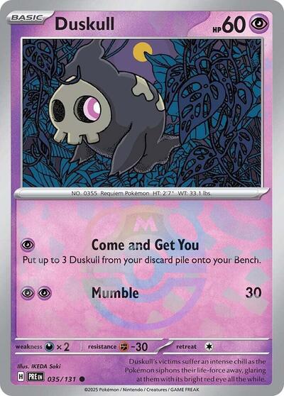 PRE: Duskull (Master Ball Pattern) (Holofoil)