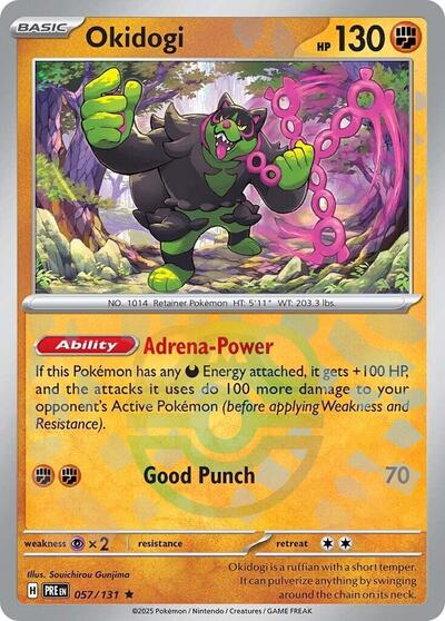 PRE: Okidogi (Master Ball Pattern) (Holofoil)