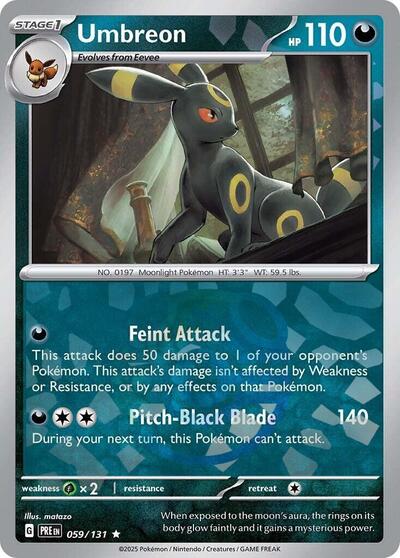 PRE: Umbreon (Master Ball Pattern) (Holofoil)