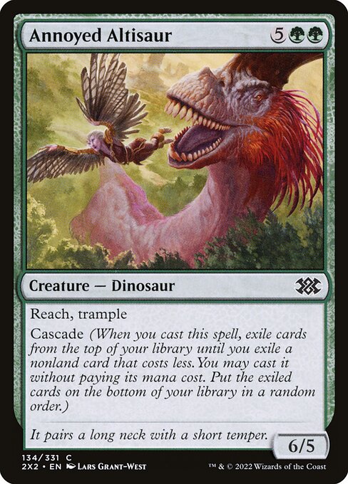 2X2: Annoyed Altisaur (Foil)