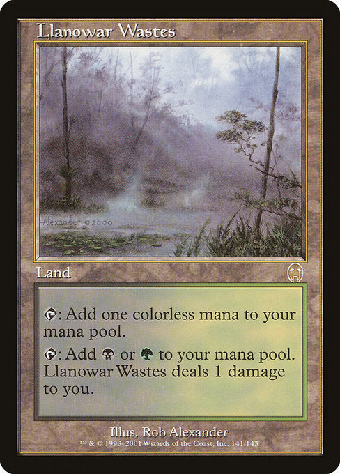 APC: Llanowar Wastes (Foil)
