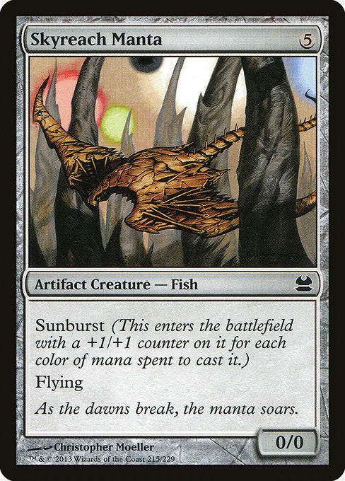 MMA: Skyreach Manta