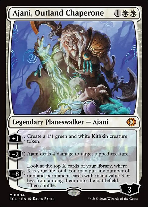 ECL: Ajani, Outland Chaperone