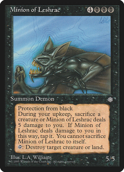 ICE: Minion of Leshrac
