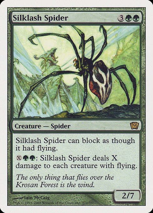 9ED: Silklash Spider