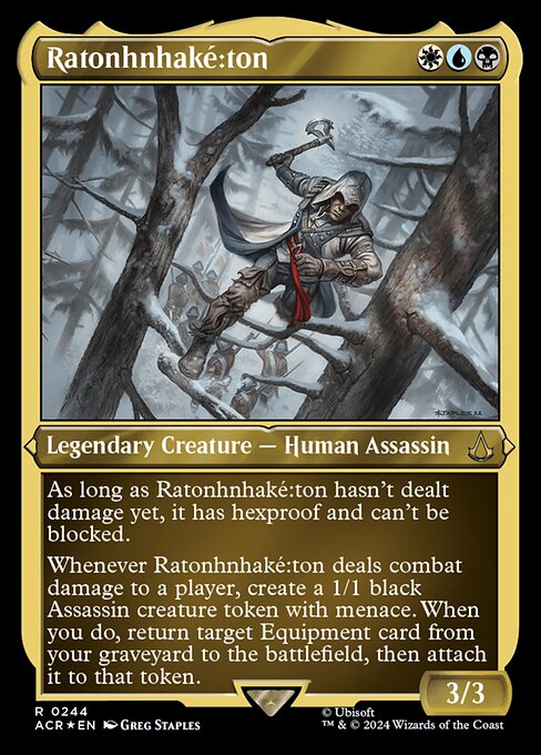 ACR: Ratonhnhake:ton (Foil Etched)