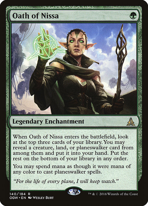 OGW: Oath of Nissa (Foil)