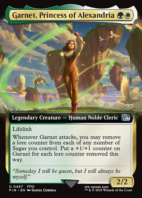FIN: Garnet, Princess of Alexandria (Extended Art)