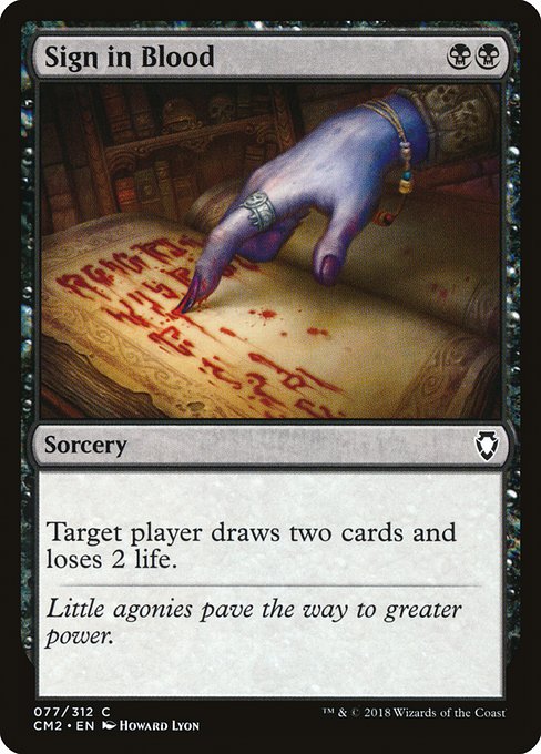 CM2: Sign in Blood