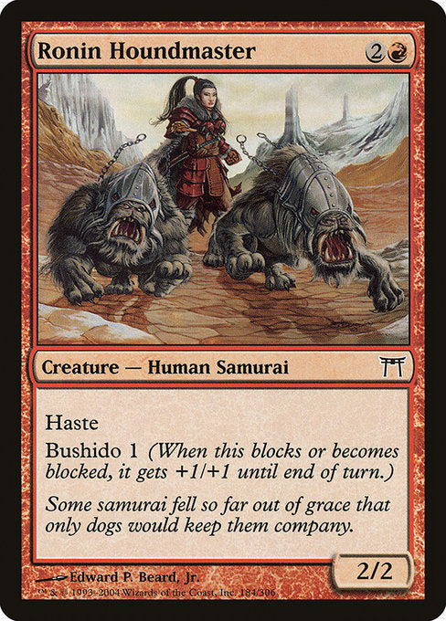 CHK: Ronin Houndmaster (Foil)