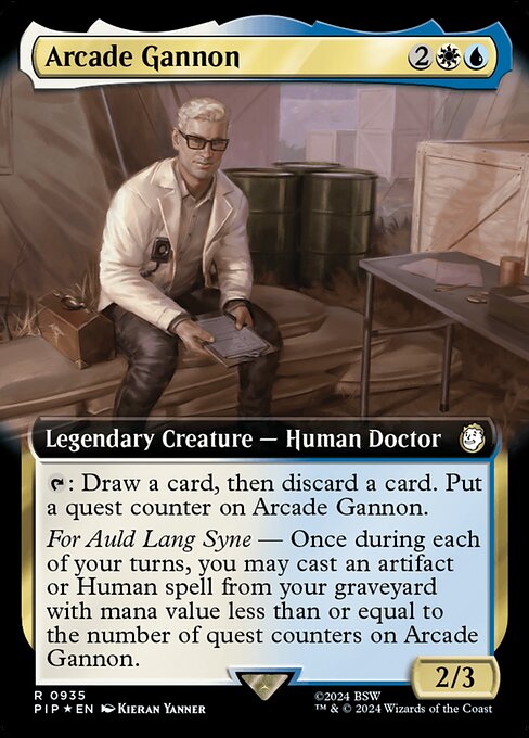PIP: Arcade Gannon (Extended Art) (Surge Foil)