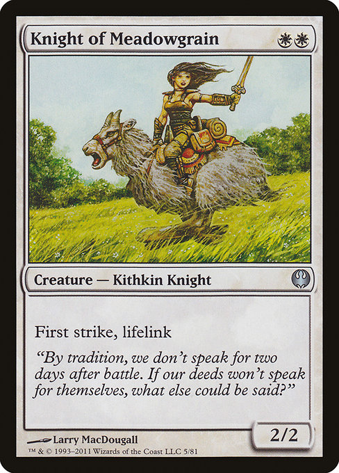 DDG: Knight of Meadowgrain