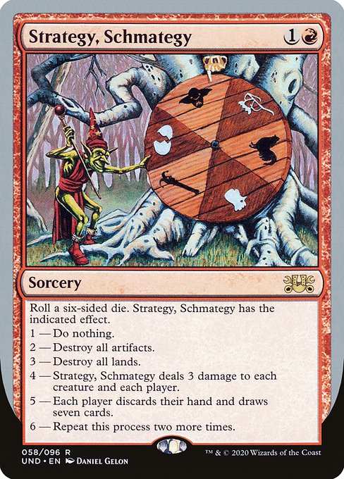 UND: Strategy, Schmategy