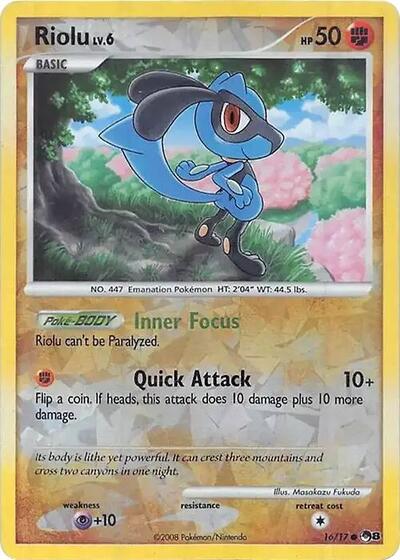 MCAP: Riolu (Cracked Ice Holo) (Holofoil)