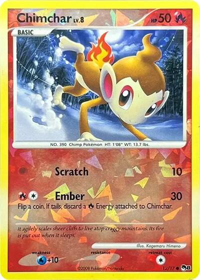 POP: Chimchar (Cracked Ice Holo) (Holofoil)