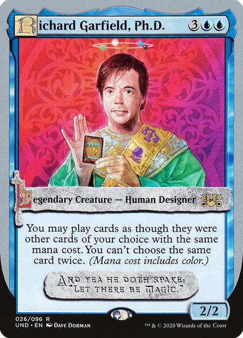 UND: Richard Garfield, Ph.D.