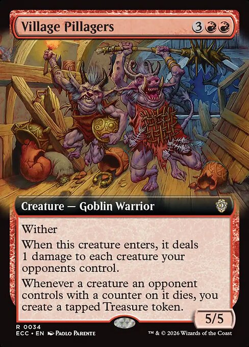 ECC: Village Pillagers (Extended Art)